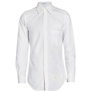 Thom Browne Classic Button-Down Long-Sleeve Dress Shirt